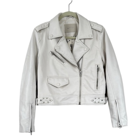 Blank NYC Jackets & Blazers - BlankNYC Never Too Much Cream
Moto Jacket Size Small